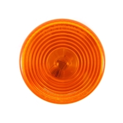 Amber 2" Round Sealed Clearance/Marker Light