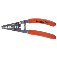 Stainless Steel Ergonomic Wire Stripper S612STR - 4-10 AWG SOL & 6-12 AWG STR | Southwire 58277940