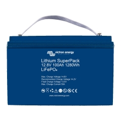 Victron Energy BAT512110710 Lithium SuperPack 12,8V/100Ah (M8)