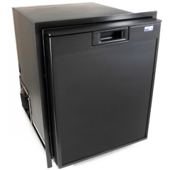 Norcold DC740BB 1.7 cubic foot Refrigerator with Freezer, Black, DC Only 