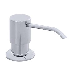 Ambassador 130-0011-CP Universal Counter Mount Soap Dispenser with Chrome Finish