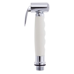 Hammer-Head Sprayer for Elite Deck Holder, No Hook, Chrome/White | Ambassador Marine 138-0309-CW