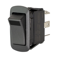 HUBB-MR123MMSP SPDT mom. on-off-mom. on rocker switch