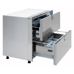 Isotherm 3190BA7C00000 Double Drawer 190 Stainless Steel Refrigerator