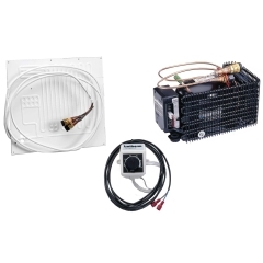 Isotherm U150X000P11111AA Compact GE 150 Air Cooled Refrigeration System w/Flat Evaporator