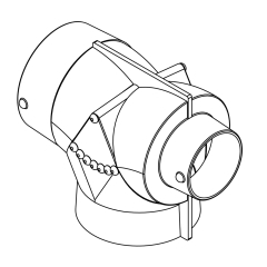 6 x 6 x 4 Adapter T | MSI Marine AT664