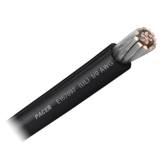 1/0 AWG Black - 100 foot | Pacer Marine WUL1/0BK-100