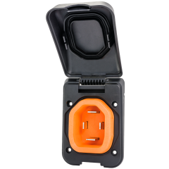 SmartPlug BM50PB 50 Amp Black Inlet