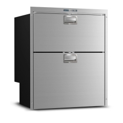 Vitrifrigo DW210IXD1-EXI-1 6.3 cubic foot Double Drawer Freezer with Ice Maker